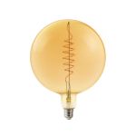 Nordlux Smart LED E27 Globe Fadenlampe Messing 4.7W 380lm 360D - 822  | Dimmbar
