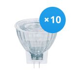 Mehrfachpackung 10x Ledvance Performance LED-Spot Reflektor GU4 MR11 4.5W 345lm 36D - 927  | Höchste Farbwiedergabe - Dimmbar - Ersatz für 35W