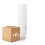 Mehrfachpackung 10x Philips CorePro PL-C LED 6.5W 700lm - 830  | Ersatz Für 18W