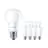 Mehrfachpackung 10x Philips Corepro LED Glühbirne E27 Birne Matt 8W 806lm - 827 Extra Warmweiß | Ersatz für 60W