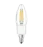 Osram Classic LED E14 Kerze Fadenlampe Klar 6W 806lm - 827  | Ersatz für 60W