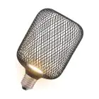 Osram Decor Eben Lamp In Metall Gehäuse LED E27 Special Matt Schwarz 3.5W 300lm - 827  | Ersatz Für 25W