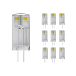 Mehrfachpackung 10x LED Capsule G4 0.9W 100lm - 827 | Ersatz für 10W