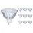 Lot 10x Philips Corepro LED Spot GU5.3 MR16 4.4W 390lm 36D - 840 Blanc Froid | Équivalent 35W