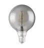 Osram Vintage 1906 LED E27 Globe Filament Smoke 125mm 5W 140lm - 818  | Remplacement 15W