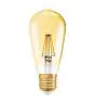 Osram Vintage 1906 LED E27 Edison Filament Dorée 7W 725lm - 825  | Dimmable - Remplacement 60W