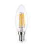 LED E14 Bougie Filament Claire 4.5W 470lm - 827 | Remplacement 40W