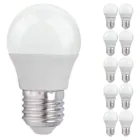 Lot 10x Classic LED E27 Boule Filament Claire 4.5W 470lm - 827  | Remplacement 40W